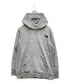 THE NORTH FACEザ ノース フェイス）の古着「SQUARE LOGO HOODIE/スクエアロゴフーディー」｜グレー