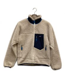 Patagonia（パタゴニア）の古着「CLASSIC RETRO-X JACKET」｜ナチュラル×ネイビー