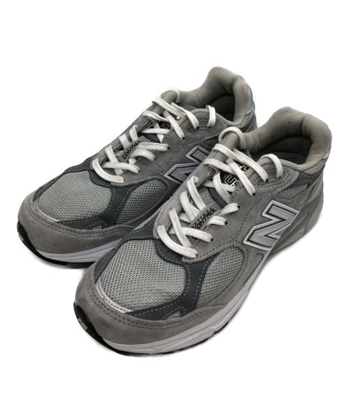 NEW BALANCE（ニューバランス）NEW BALANCE (ニューバランス) ローカットスニーカー グレー サイズ:24cmの古着・服飾アイテム