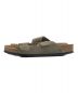 BIRKENSTOCK (ビルケンシュトック) スウェードストラップサンダル グレージュ サイズ:39：4800円