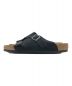 BIRKENSTOCK (ビルケンシュトック) スウェードサンダル ブラック サイズ:41：11000円