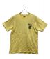 stussy（ステューシー）の古着「プリントTシャツ」｜イエロー