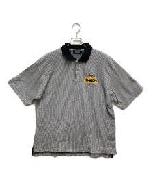 X-LARGE（エクストララージ）の古着「EMBROIDERY BOMB POLO SHIRT」｜ブラック