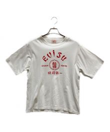 EVISU（エビス）の古着「プリントTシャツ」｜ホワイト