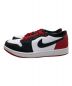 NIKE (ナイキ) AIR JORDAN 1 RETRO LOW OG BLACK TOE サイズ:27.5：15000円