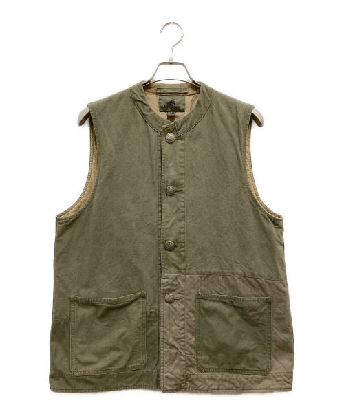 NIGEL CABOURN（ナイジェルケーボン）NIGEL CABOURN (ナイジェルケーボン) JERKIN VEST MIX/ジャーキンベストミックス オリーブ サイズ:48の古着・服飾アイテム