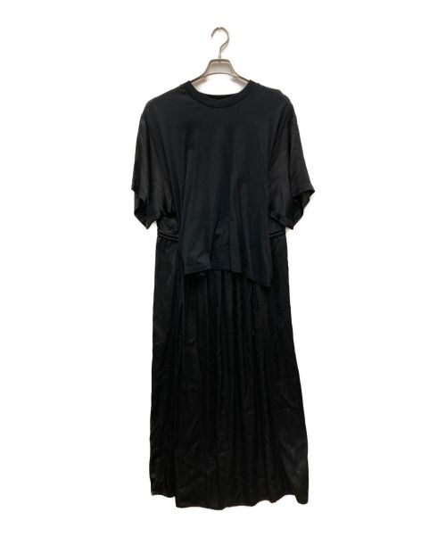 MM6 Maison Margiela（エムエムシックス メゾンマルジェラ）MM6 Maison Margiela (エムエムシックス メゾンマルジェラ) Trompe l’oeil dress ブラック サイズ:Sの古着・服飾アイテム