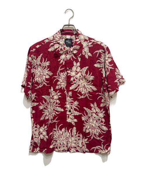 KONA BAY HAWAII（コナベイハワイ）kona bay hawaii (コナベイハワイ) アロハシャツ レッド サイズ:Lの古着・服飾アイテム