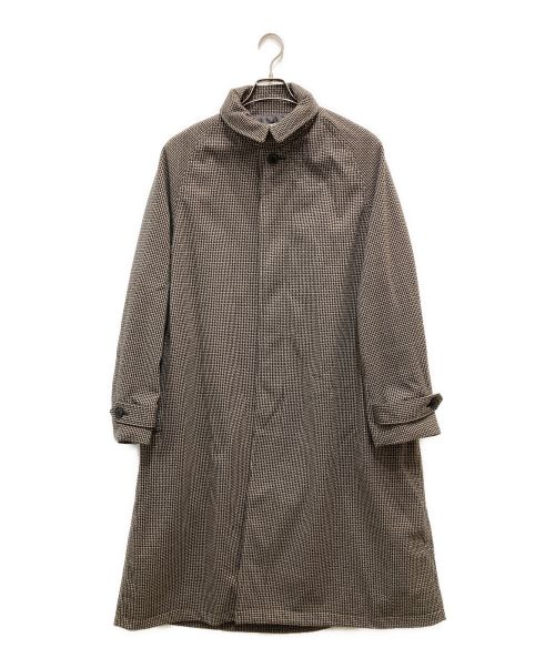 remer（リメール）remer (リメール) ルーズバルマカーンオーバーロングコート ブラウン サイズ:Sの古着・服飾アイテム