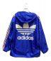 adidas (アディダス) プルオーバーパーカー ブルー サイズ:M-L：6000円