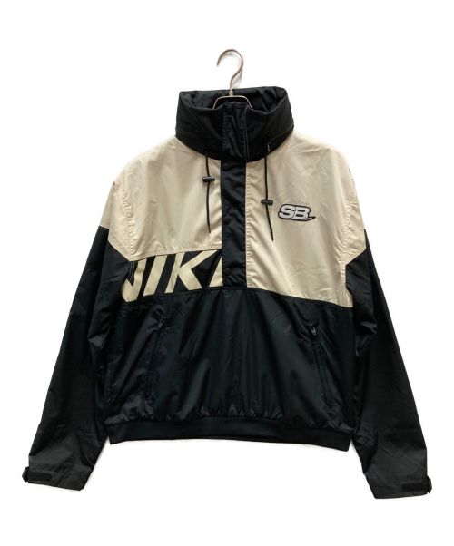 NIKE（ナイキ）NIKE (ナイキ) ANORACK JKT アイボリー×ブラック サイズ:Mの古着・服飾アイテム