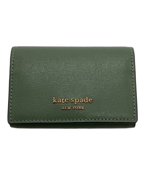 Kate Spade（ケイトスペード）Kate Spade (ケイトスペード) キーリング付6連キーケース グリーンの古着・服飾アイテム