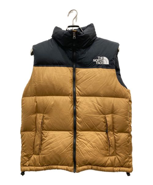 THE NORTH FACE（ザ ノース フェイス）THE NORTH FACE (ザ ノース フェイス) NUPTSE VEST/ヌプシベスト ブラウン サイズ:XLの古着・服飾アイテム