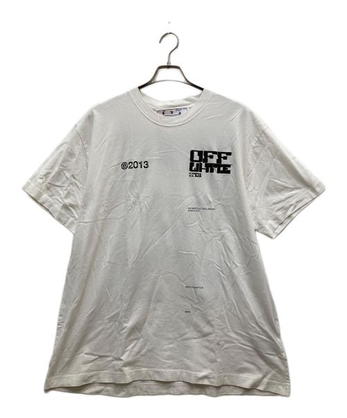 OFFWHITE（オフホワイト）OFFWHITE (オフホワイト) TECH MARKER S/S OVER TEE/テックマーカーs/sオーバーティー ホワイト サイズ:Sの古着・服飾アイテム