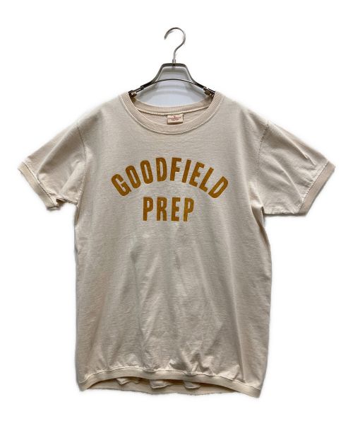 Goodwear（グッドウェア）Goodwear (グッドウェア) 7.2oz CREW Tシャツ ベージュ サイズ:Lの古着・服飾アイテム