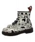 Dr.Martens (ドクターマーチン) カナイフユキ (カナイフユキ) 8ホールブーツ ホワイト サイズ:26㎝：7000円