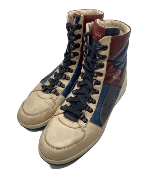 ALEXANDER McQUEEN（アレキサンダーマックイーン）ALEXANDER McQUEEN (アレキサンダーマックイーン) PUMA (プーマ) Feist Hi サイズ:27cmの古着・服飾アイテム