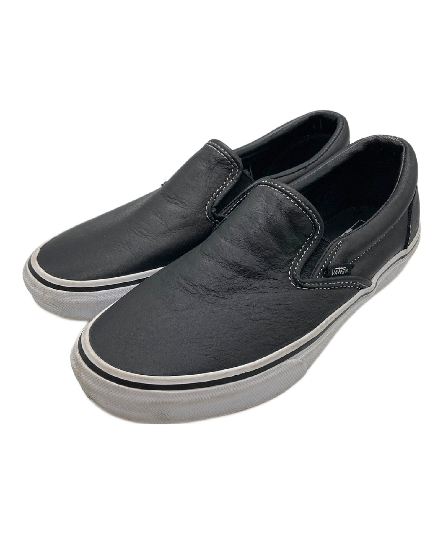 バンズ コレクション vans レザースリッポン