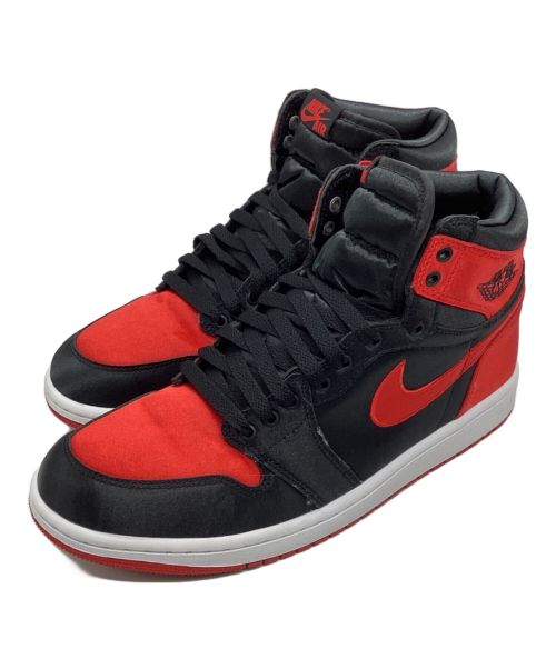 NIKE（ナイキ）NIKE (ナイキ)  JORDAN 1 RETORO HI OG レッド×ブラック サイズ:28ｃｍの古着・服飾アイテム