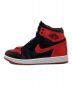 NIKE (ナイキ)  JORDAN 1 RETORO HI OG レッド×ブラック サイズ:28ｃｍ：13000円