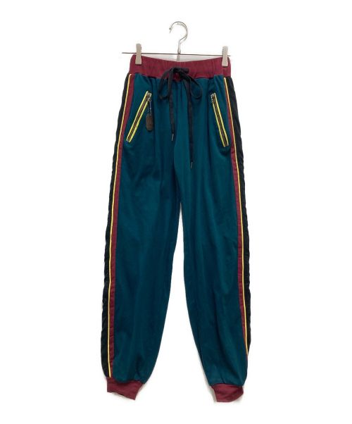 14th addiction（フォーティーンスアディクション）14th Addiction (フォーティーンスアディクション) INDICA DUB PANTS グリーン サイズ:Sの古着・服飾アイテム