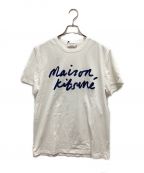 maison kitsuneメゾンキツネ）の古着「ロゴTシャツ」｜ホワイト