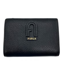 FURLA（フルラ）の古着「2つ折り財布」｜ブラック