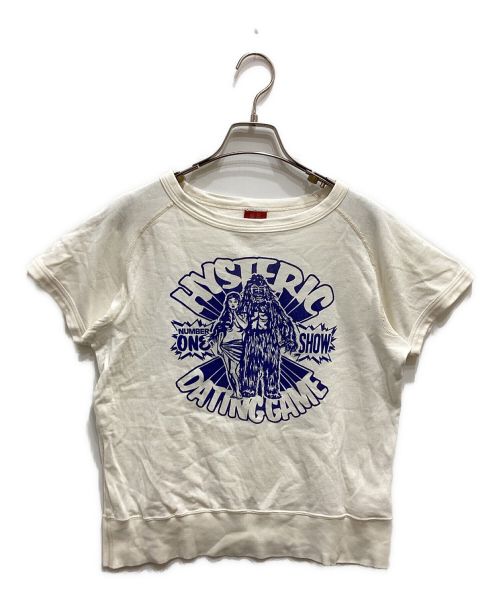 Hysteric Glamour（ヒステリックグラマー）Hysteric Glamour (ヒステリックグラマー) プリントTシャツ ホワイト サイズ:Freeの古着・服飾アイテム