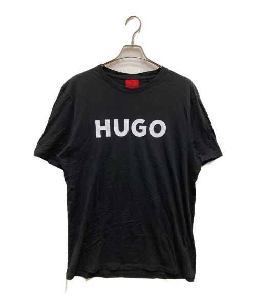 HUGO BOSS（ヒューゴ ボス）HUGO BOSS (ヒューゴ ボス) 半袖Tシャツ ブラック サイズ:XLの古着・服飾アイテム