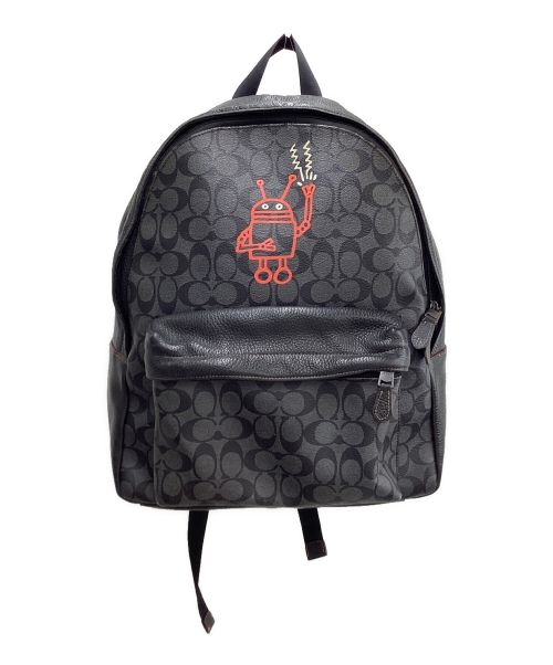 COACH（コーチ）COACH (コーチ) Keith Haring (キースヘリング) コラボプリントデイパックの古着・服飾アイテム