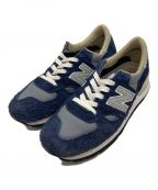 NEW BALANCE×CarHarttニューバランス×カーハート）の古着「M990」｜ネイビー