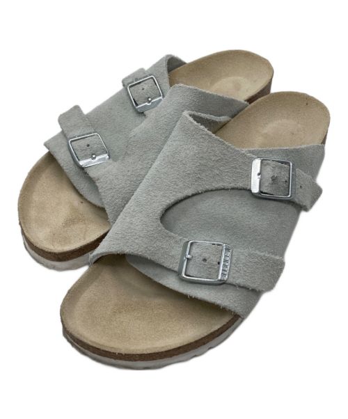 BIRKENSTOCK（ビルケンシュトック）BIRKENSTOCK (ビルケンシュトック) Zurich ライトグレー サイズ:24cmの古着・服飾アイテム