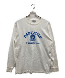 A BATHING APE PIRATE（アベイシングエイプ パイレーツ）の古着「ロングスリーブTシャツ」｜ホワイト