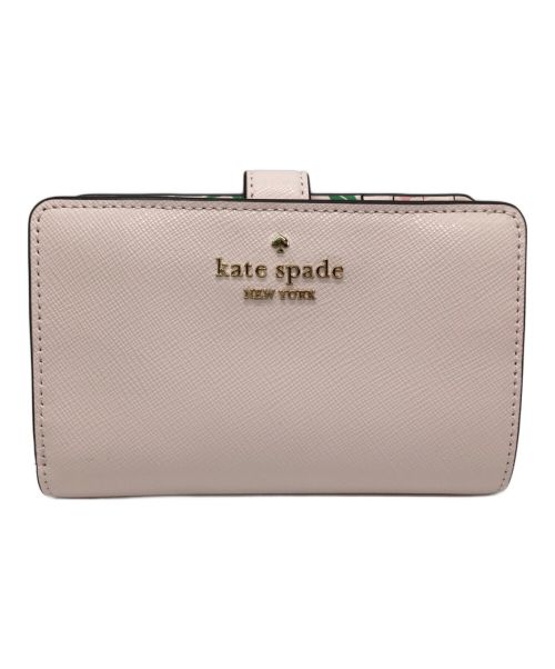 Kate Spade（ケイトスペード）Kate Spade (ケイトスペード) 2つ折り財布 ピンクの古着・服飾アイテム