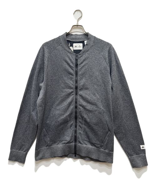 adidas（アディダス）adidas (アディダス) REIGNING CHAMP (レイニングチャンプ) ブルゾン グレー サイズ:2XLの古着・服飾アイテム