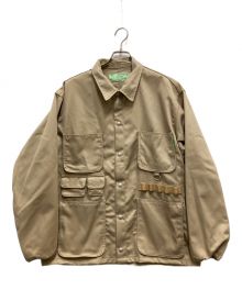 UNIVERSAL OVERALL（ユニバーサルオーバーオール）の古着「WORKERs COVERALL/ワーカーズカバーオール」｜ベージュ