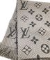 LOUIS VUITTON (ルイ ヴィトン) エシャルプ ロゴマニア マフラー グレー：35000円