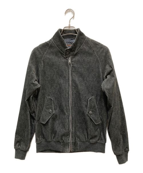 BEAMS PLUS（ビームスプラス）BEAMS PLUS (ビームスプラス) B+Harrington Corduroy Blouson ブラック サイズ:Mの古着・服飾アイテム