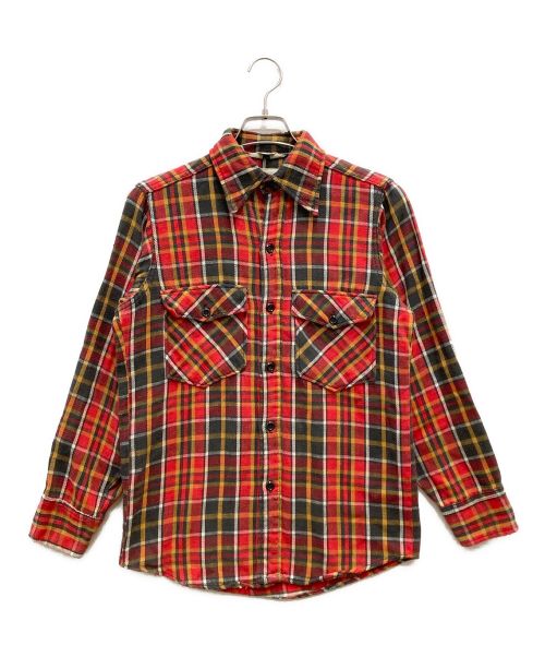 WOOLRICH（ウールリッチ）WOOLRICH (ウールリッチ) コットンチェックシャツ レッド サイズ:Sの古着・服飾アイテム