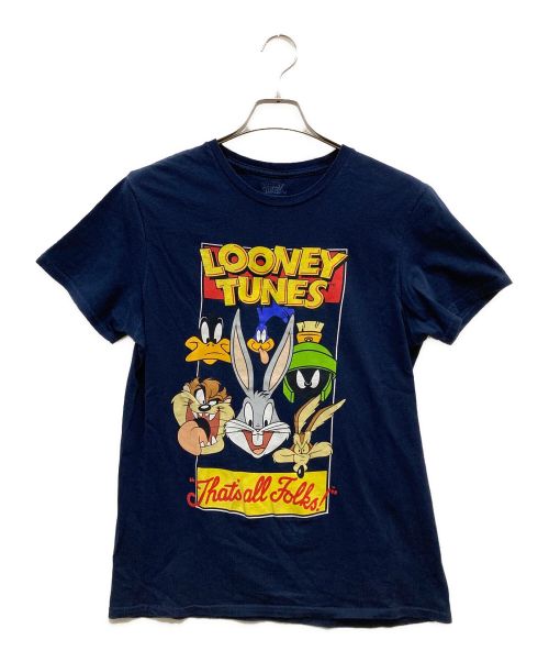 LOONEY TUNES（ルーニーチューンズ）LOONEY TUNES (ルーニーチューンズ) キャラクターTシャツ ネイビー サイズ:Mの古着・服飾アイテム