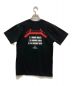 FRAGMENT DESIGN (フラグメントデザイン) NEIGHBORHOOD (ネイバーフッド) プリントTシャツ ブラック サイズ:S：5000円