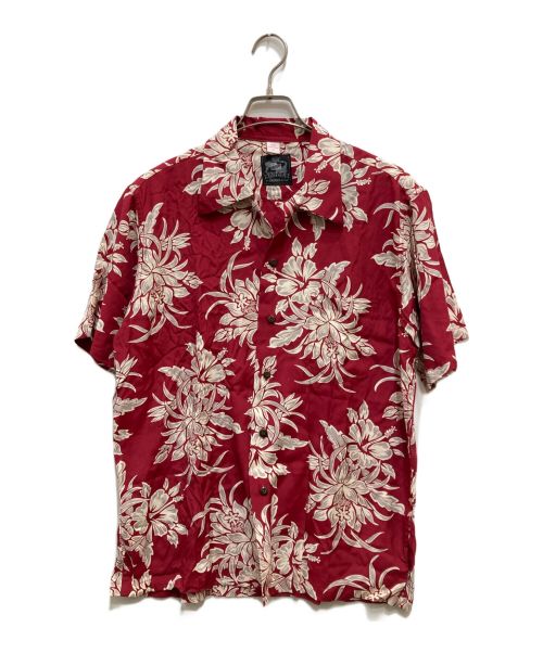 KONA BAY HAWAII（コナベイハワイ）KONA BAY HAWAII (コナベイハワイ) アロハシャツ レッド サイズ:Lの古着・服飾アイテム