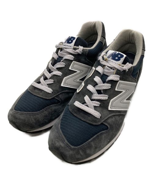 NEW BALANCE（ニューバランス）NEW BALANCE (ニューバランス) ローカットスニーカー ネイビー サイズ:US7の古着・服飾アイテム