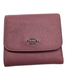 COACH（コーチ）の古着「3つ折り財布」｜バイオレット