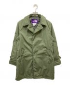 THE NORTHFACE PURPLELABELザ・ノースフェイス パープルレーベル）の古着「Insulation Soutien Coller Coat/ インシュレーションステンカラーコート」｜グリーン