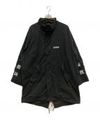 NISHIMOTO IS THE MOUTHニシモトイズザマウス）の古着「KANJI LONG COAT」｜ブラック