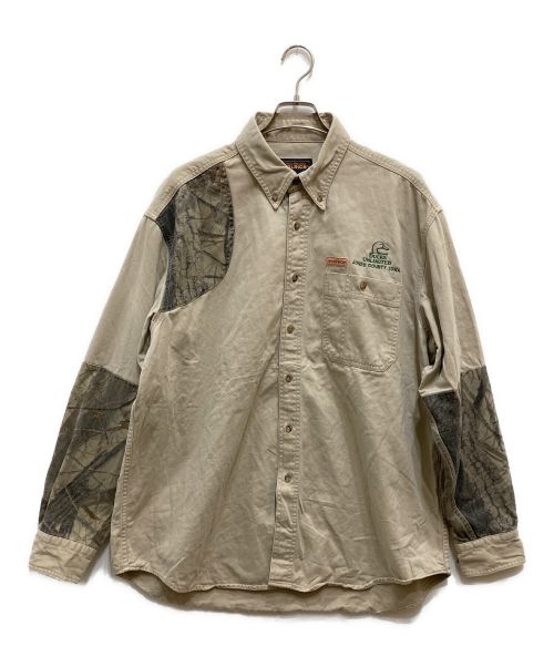 WOOLRICH JOHN RICH & BROS.（ウールリッチ ジョンリッチ アンド ブロス）WOOLRICH JOHN RICH & BROS. (ウールリッチ ジョンリッチ アンド ブロス) ハンティングシャツジャケット カーキ サイズ:XLの古着・服飾アイテム