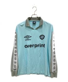 UMBRO×overprint（アンブロ×オーバープリント）の古着「GAME SHIRTS」｜スカイブルー(サックス)