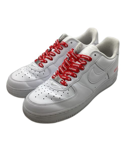 NIKE（ナイキ）NIKE (ナイキ) SUPREME (シュプリーム) AIR FORCE1 LOW ホワイト サイズ:US8の古着・服飾アイテム