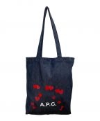 A.P.C.アーペーセー）の古着「デニムトートバッグ TOTE LOU BLONDIE」｜インディゴ